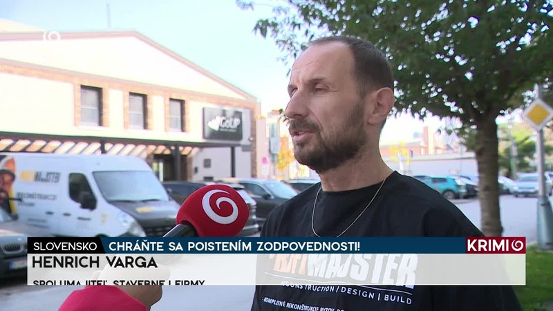 CHRÁŇTE SA POISTENÍM ZODPOVEDNOSTI!