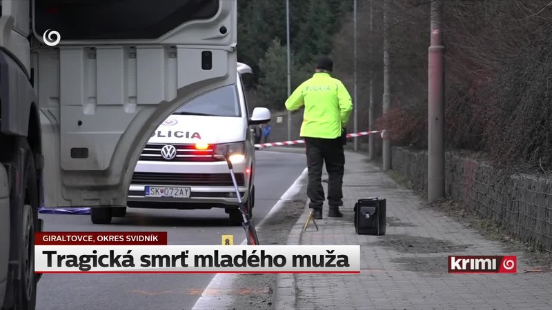 Tragická smrť mladého muža
