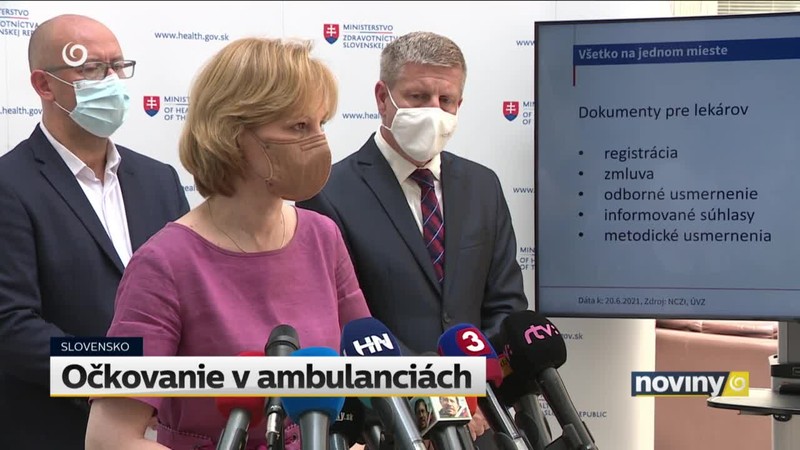 Očkovanie v ambulanciách