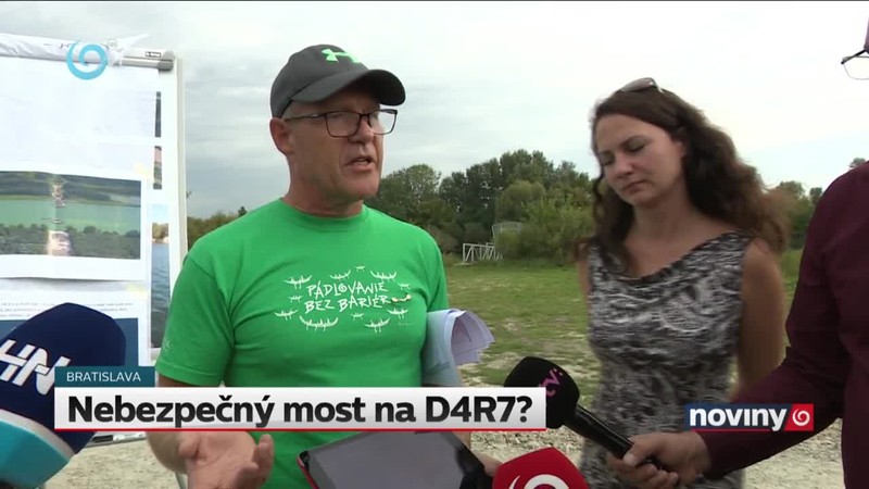 Nebezpečný most na D4R7?