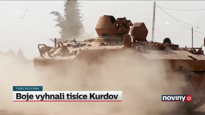 Boje vyhnali tisíce Kurdov