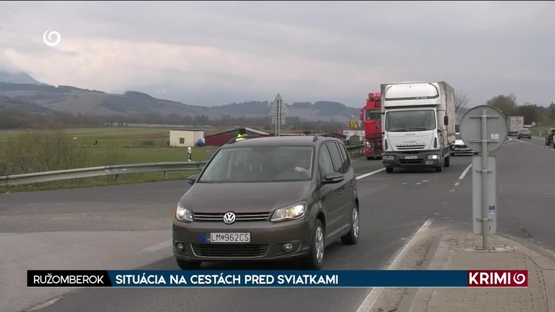 SITUÁCIA NA CESTÁCH PRED SVIATKAMI