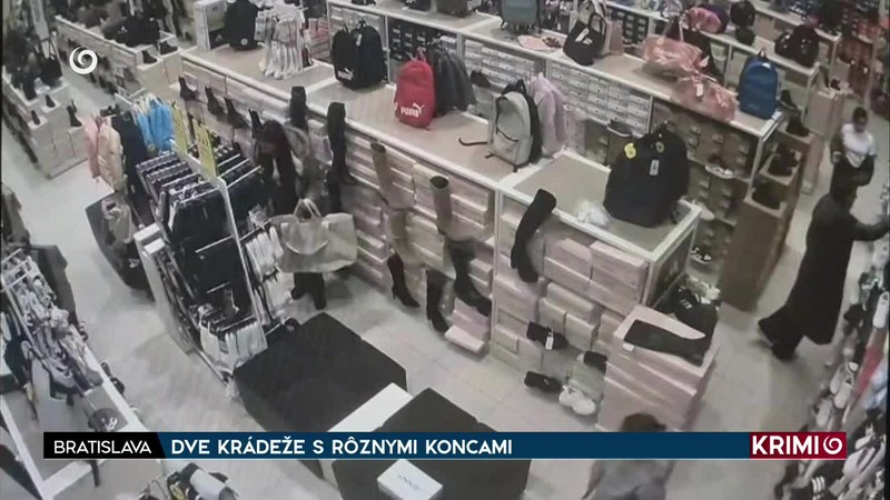 DVE KRÁDEŽE S RÔZNYMI KONCAMI