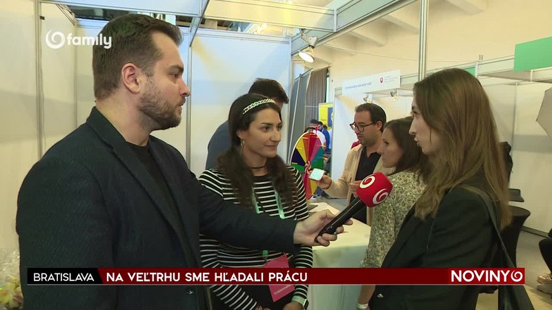 NA VEĽTRHU SME HĽADALI PRÁCU