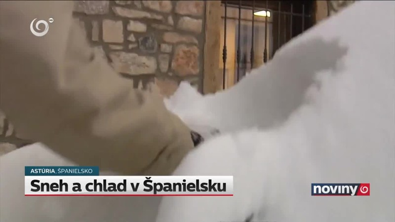 Sneh a chlad v Španielsku
