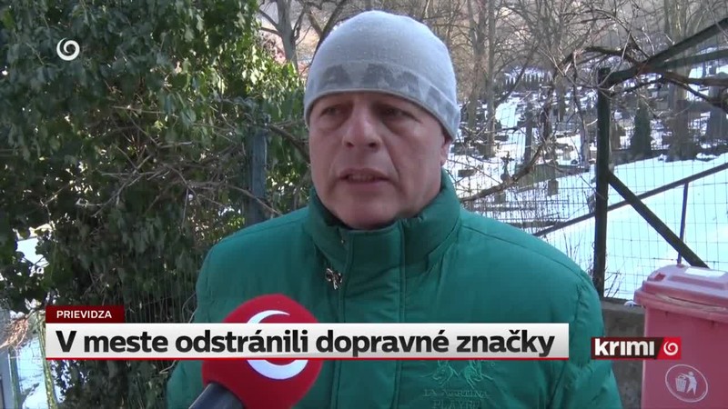 V meste odstránili dopravné značky