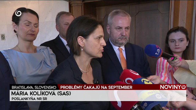 PROBLÉMY ČAKAJÚ NA SEPTEMBER