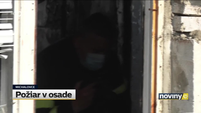 Požiar v osade