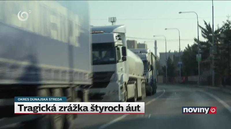 Tragická zrážka štyroch áut