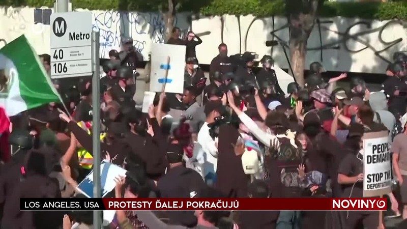 PROTESTY ĎALEJ POKRAČUJÚ