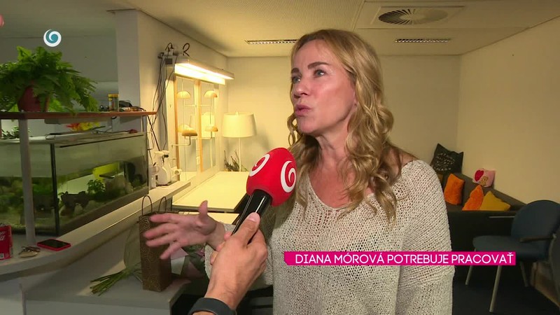 Diana Mórová potrebuje pracovať