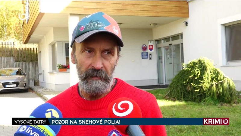 POZOR NA SNEHOVÉ POLIA!
