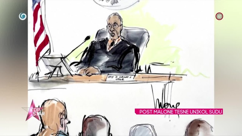 POST MALONE TESNE UNIKOL SÚDU