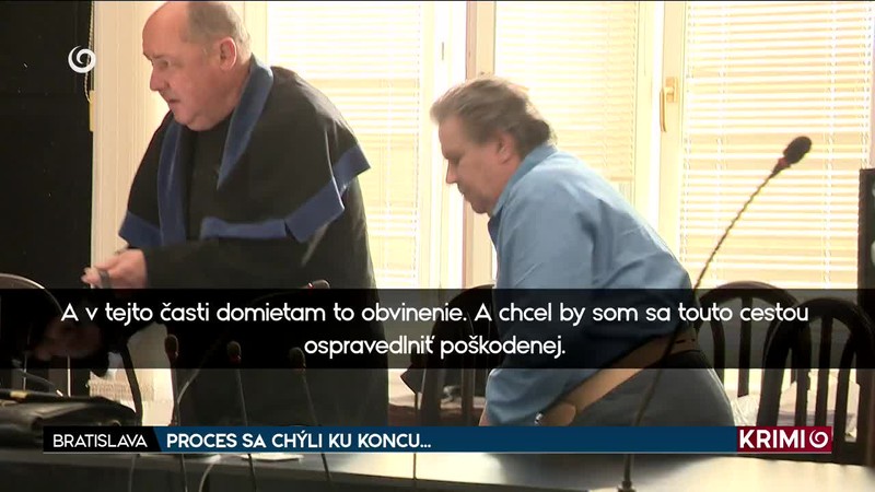 PROCES SA CHÝLI KU KONCU...