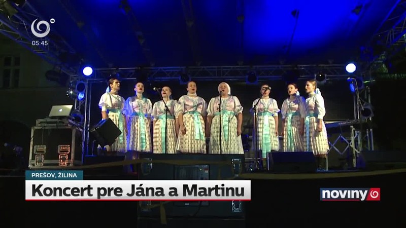 Koncert pre Jána a Martinu