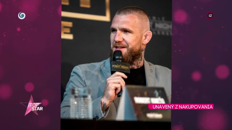 Unavený z nakupovania