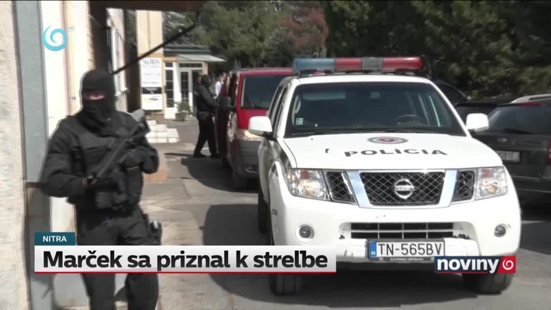 Marček sa priznal k streľbe