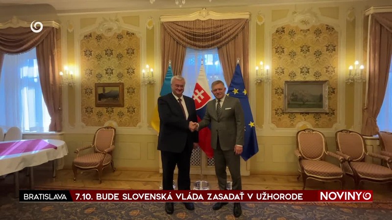 7.10. BUDE SLOVENSKÁ VLÁDA ZASADAŤ V UŽHORODE
