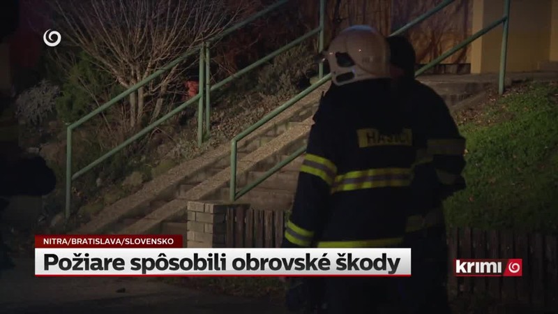 Požiare spôsobili obrovské škody