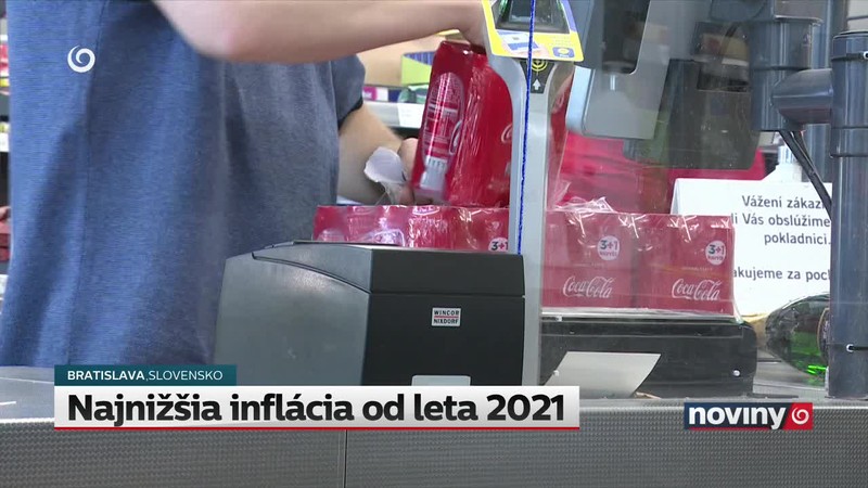 Najnižšia inflácia od leta 2021
