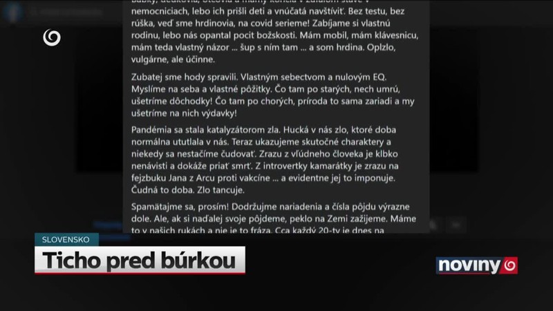 Ticho pred búrkou