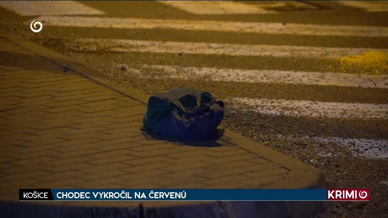 CHODEC VYKROČIL NA ČERVENÚ