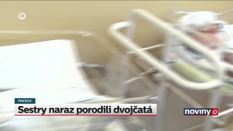 Sestry naraz porodili dvojčatá