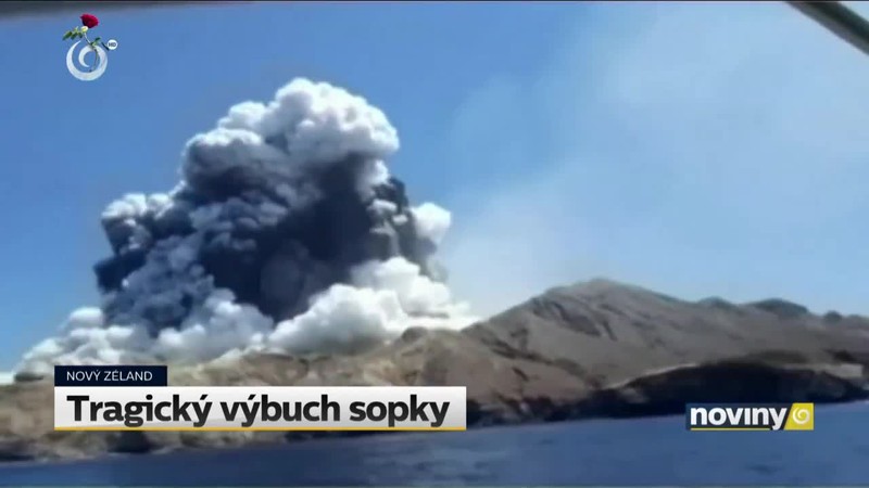 Tragický výbuch sopky