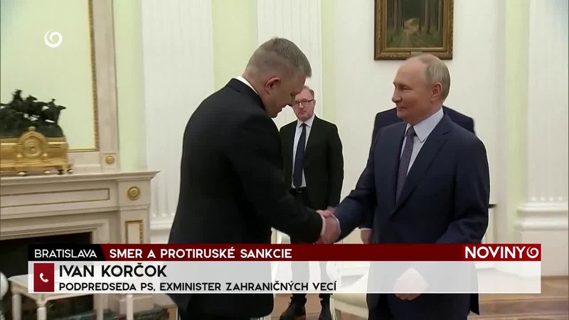 SMER A PROTIRUSKÉ SANKCIE