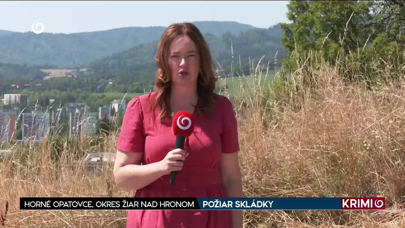 POŽIAR SKLÁDKY
