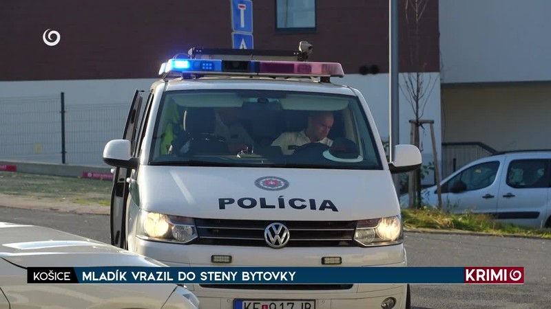 MLADÍK VRAZIL DO STENY BYTOVKY