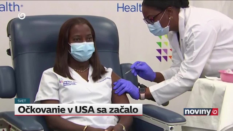Očkovanie v USA sa začalo