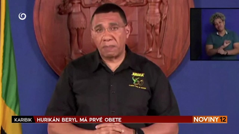 HURIKÁN BERYL MÁ PRVÉ OBETE