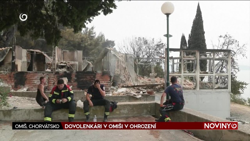 DOVOLENKÁRI V OMIŠI V OHROZENÍ