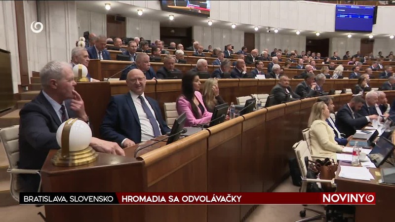 HROMADIA SA ODVOLÁVAČKY