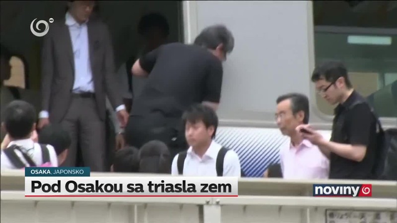 Pod Osakou sa triasla zem