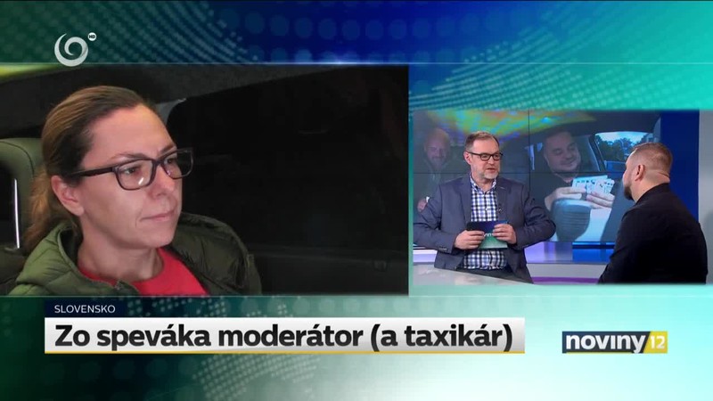 Zo speváka moderátor (a taxikár)