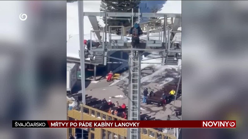MŔTVY PO PÁDE KABÍNY LANOVKY
