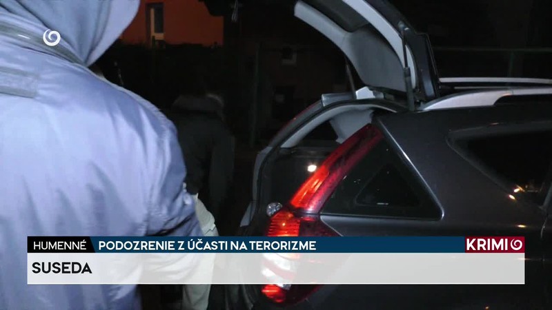 PODOZRENIE Z ÚČASTI NA TERORIZME