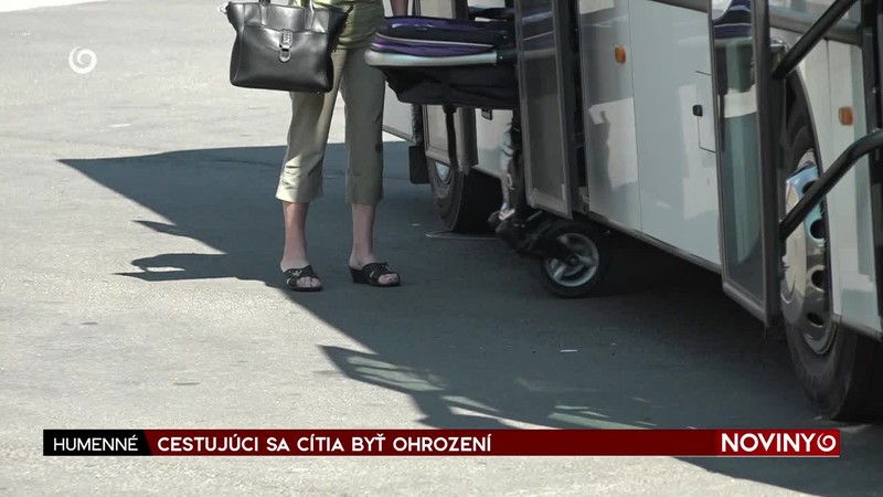 CESTUJÚCI SA CÍTIA BYŤ OHROZENÍ