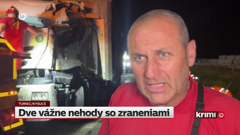 Dve vážne nehody so zraneniami