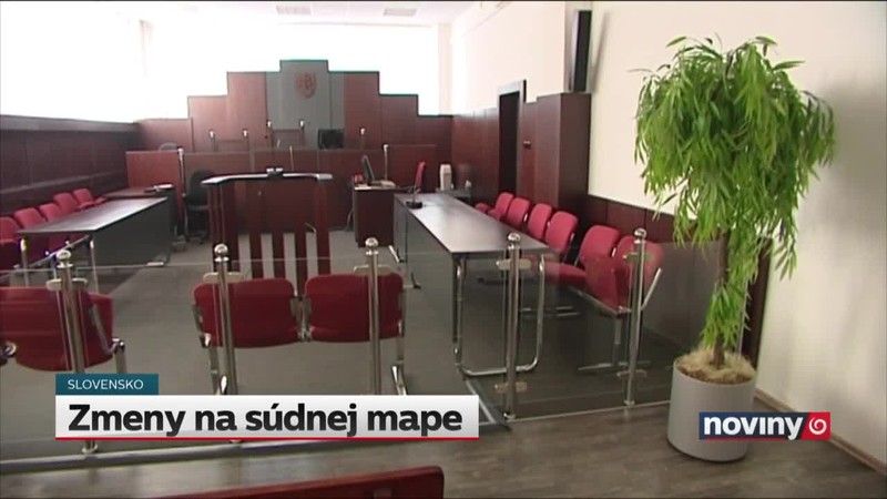 Zmeny na súdnej mape