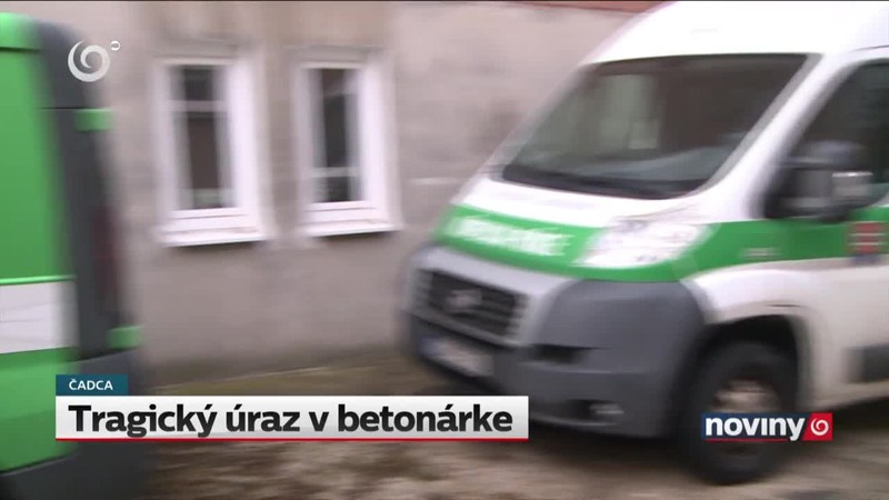 Tragický úraz v betonárke