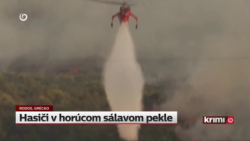 Hasiči v horúcom sálavom pekle