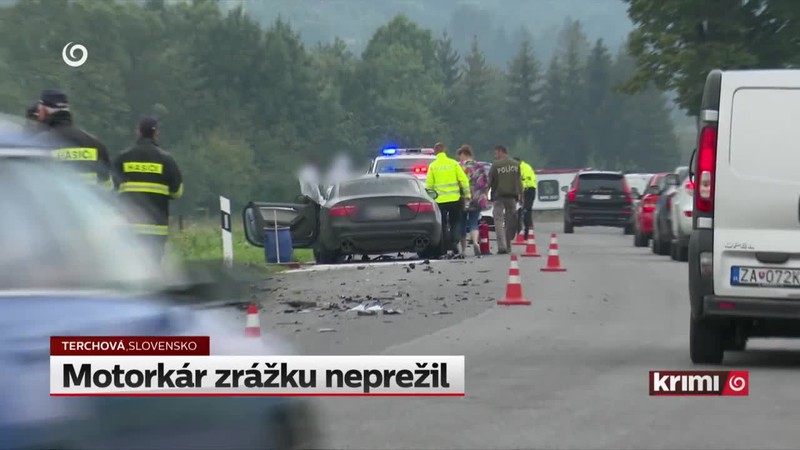 Motorkár zrážku neprežil