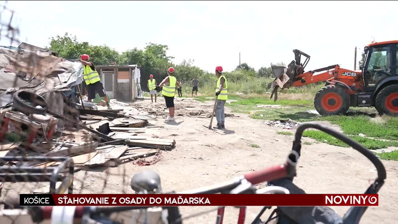 SŤAHOVANIE Z OSADY DO MAĎARSKA