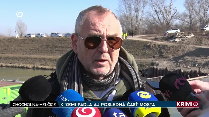 K ZEMI PADLA AJ POSLEDNÁ ČASŤ MOSTA