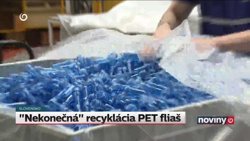 "Nekonečná" recyklácia PET fliaš