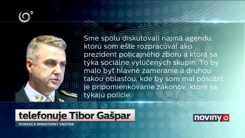 Tibor Gašpar sa vracia. Radiť