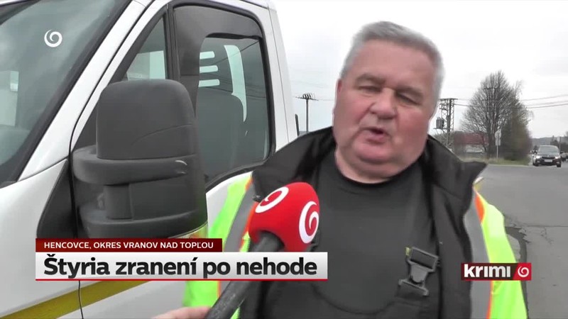 Štyria zranení po nehode